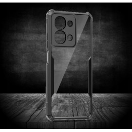 CASE ANTI-DROP OPPO A6 PRO CLEAR-BLACK