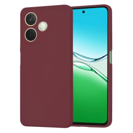 CASE SILICON OPPO A5X BORDO