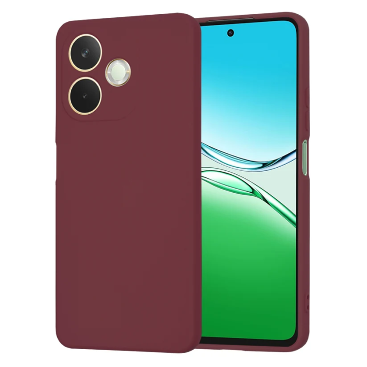 CASE SILICON OPPO A5X BORDO