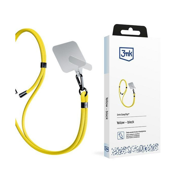 ZAWIESZKA 3MK EASYCLIP YELLOW