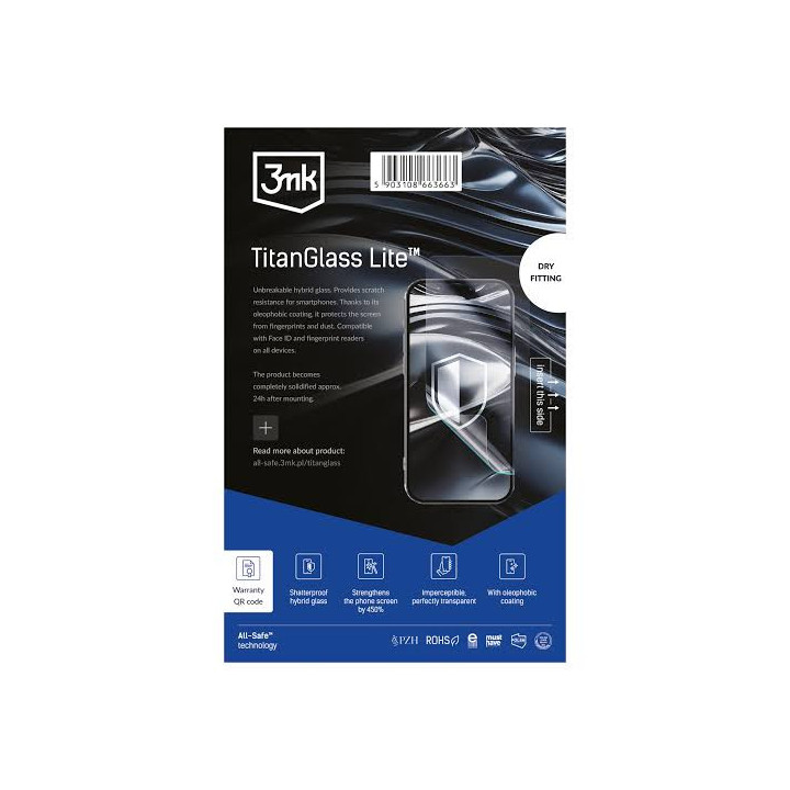 3MK ALL-SAFE AIO TITANGLASS LITE
