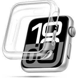 CASE APPLE WATCH 44 45 CLEAR
