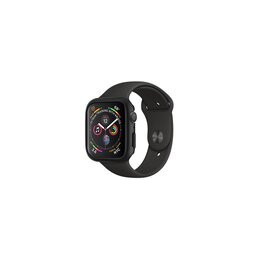 ETUI SPIGEN THIN FIT APPLE WATCH 4 5 6 SE 44MM BLA