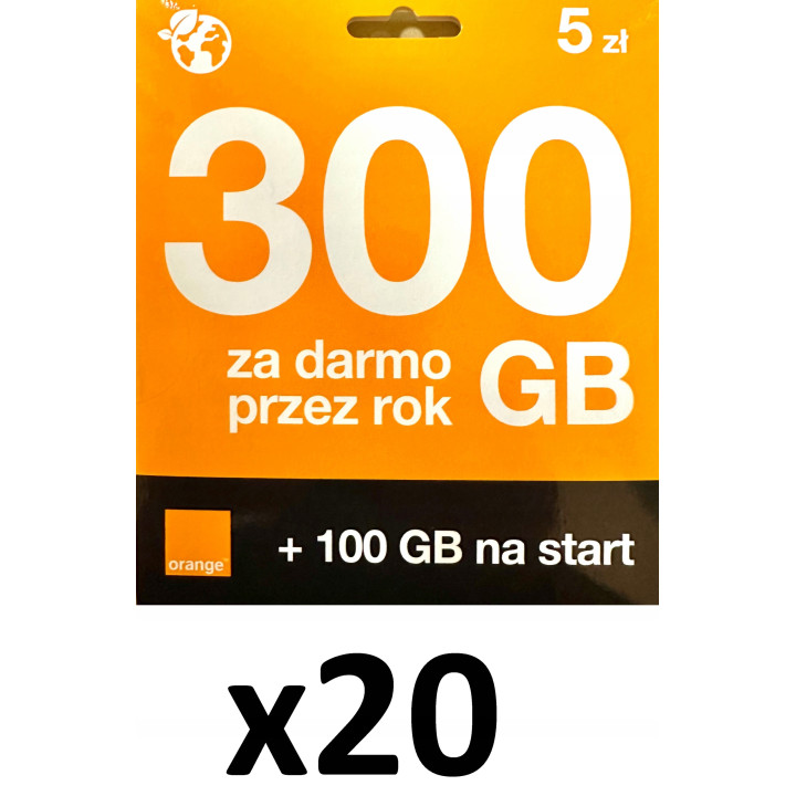 STARTER ORANGE 5ZŁ