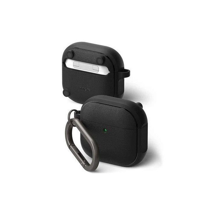 ETUI RINGKE ONYX MAGNETIC APPLE AIRPODS 4 BLACK