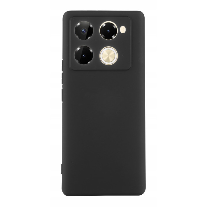 CASE SILICON INFINIX NOTE 40 PRO BLACK