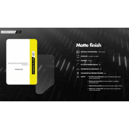 FOLIA HAMMER GLASS MATTE FINISH