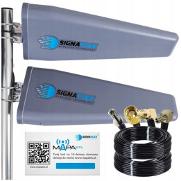 ANTENA SINGNAFLEX XRANGE 2X48DBI 4G 5G 12M