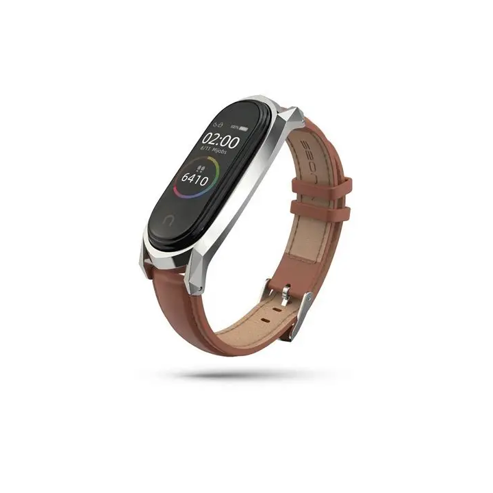 PASEK UNIV XIAOMI MI BAND 5 6 BROWN