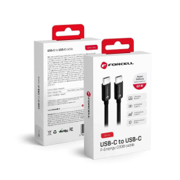 KABEL FORCELL TECH USB-C USB-C 25CM