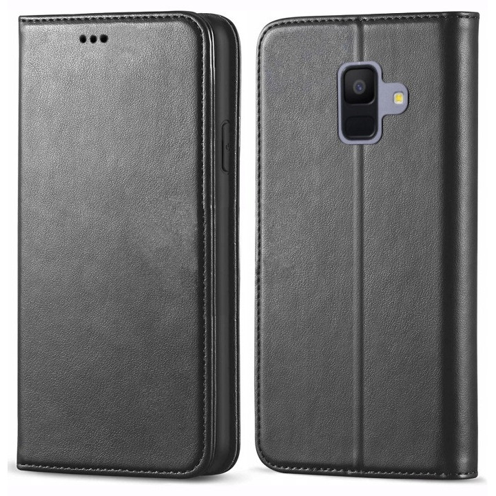FLIP MAGNET SAM GALAXY A6 PLUS BLACK