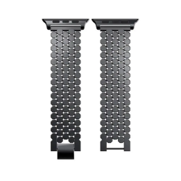 PASEK YESIDO APPLE WATCH 42/44/45/49 STAL BLACK