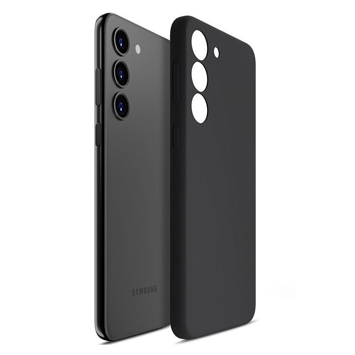 CASE SILICON SAM GALAXY S23 BLACK