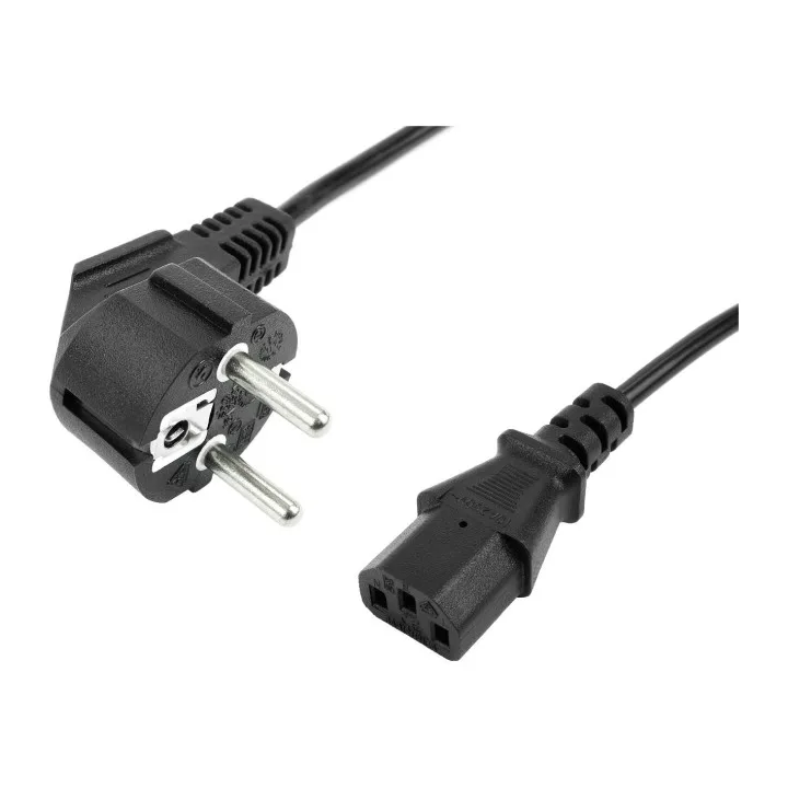 KABEL ZASILAJACY ACCURA SCHUKO C13 1,8M BLACK