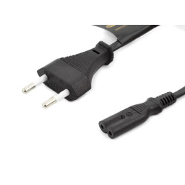 KABEL ZASILAJACY ACCURA EURO C7 1,8M BLACK