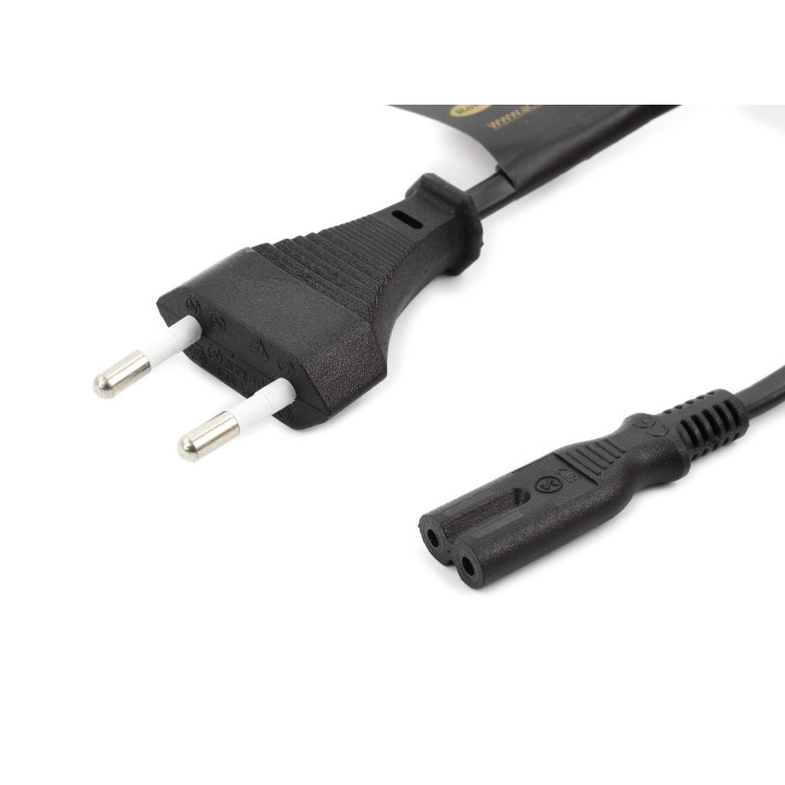 KABEL ZASILAJACY ACCURA EURO C7 1,8M BLACK