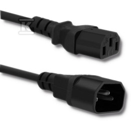KABEL LANBERG ZASILAJACY C13-C14 1,8M 