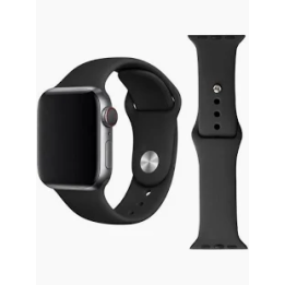 PASEK TECH SILICON APPLE WATCH 42 44 45 49 BLACK
