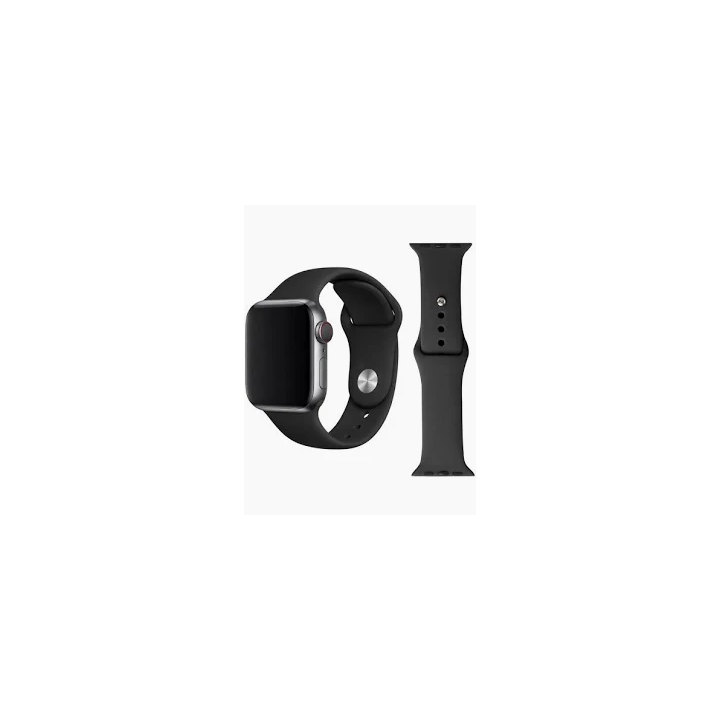 PASEK TECH SILICON APPLE WATCH 42 44 45 49 BLACK