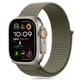 PASEK TECH NYLONMAG APPLE WATCH 42 44 45 49 OLIVE