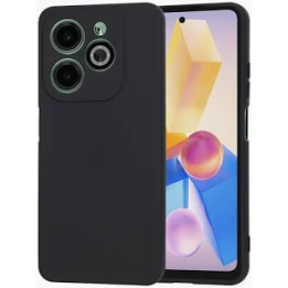 CASE SILICON INFINIX HOT 40I SMART 8 BLACK