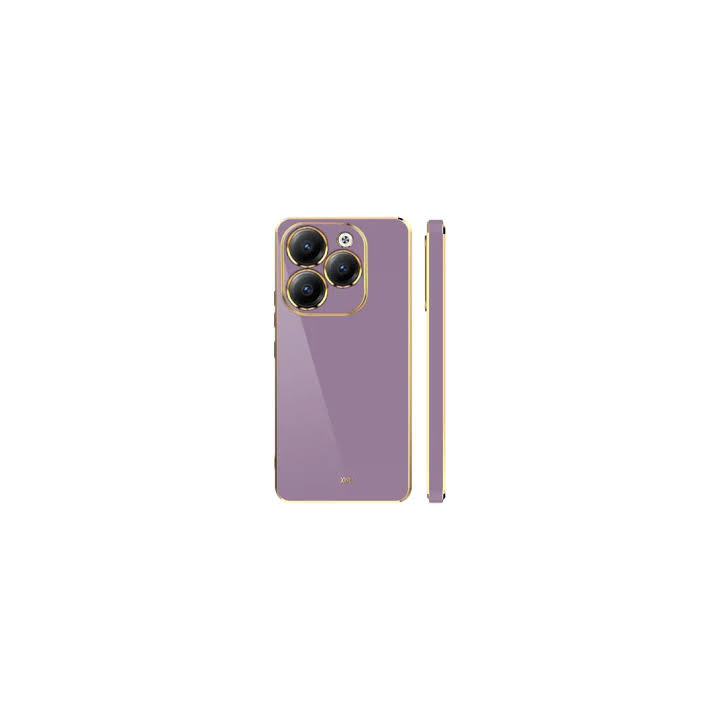 CASE GLAMOUR INFINIX SMART 8 PURPLE