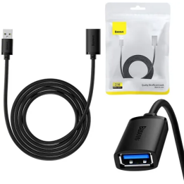 KABEL BASEUS PRZEDLUZACZ USB 3.0 3M BLACK