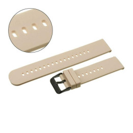 PASEK SILICON UNIVWERSLANY 20MM BEZOWY
