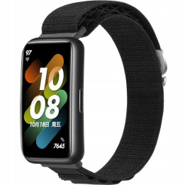 PASEK NYLONOWY HUAWEI BAND 7 BLACK
