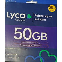 STARTER LYCAMOBILE 25PLN