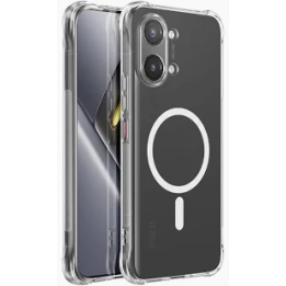 CASE SILICON MAGSAFE POCO X8 PRO MAX CLEAR