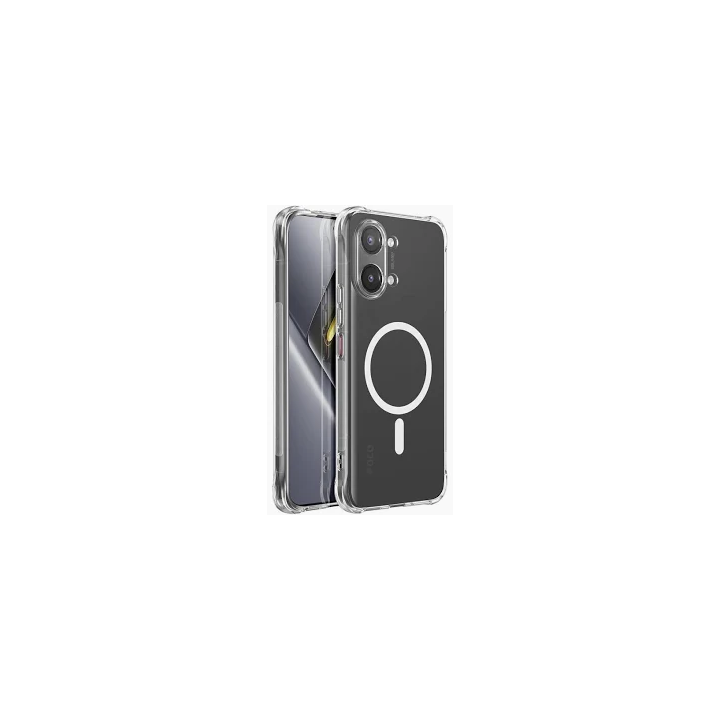 CASE SILICON MAGSAFE POCO X8 PRO MAX CLEAR