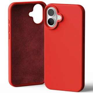 MERCURY SILICONE IPHONE 16 PLUS RED