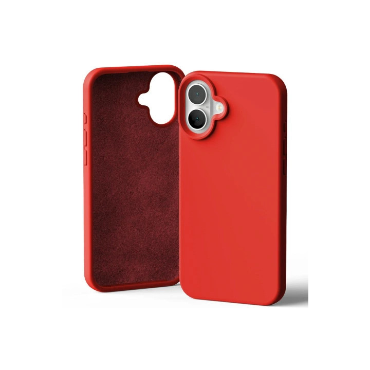 MERCURY SILICONE IPHONE 16 PLUS RED