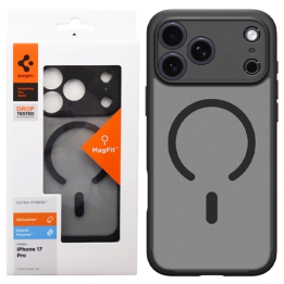 SPIGEN HYBRID MAGSAFE IPHONE 17 PRO BLACK IPOD CLA