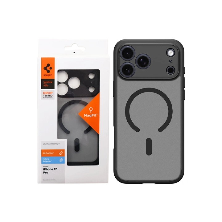 SPIGEN HYBRID MAGSAFE IPHONE 17 PRO BLACK IPOD CLA