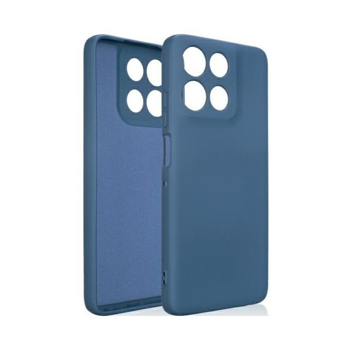 CASE SILICON MOTO G57 BLUE