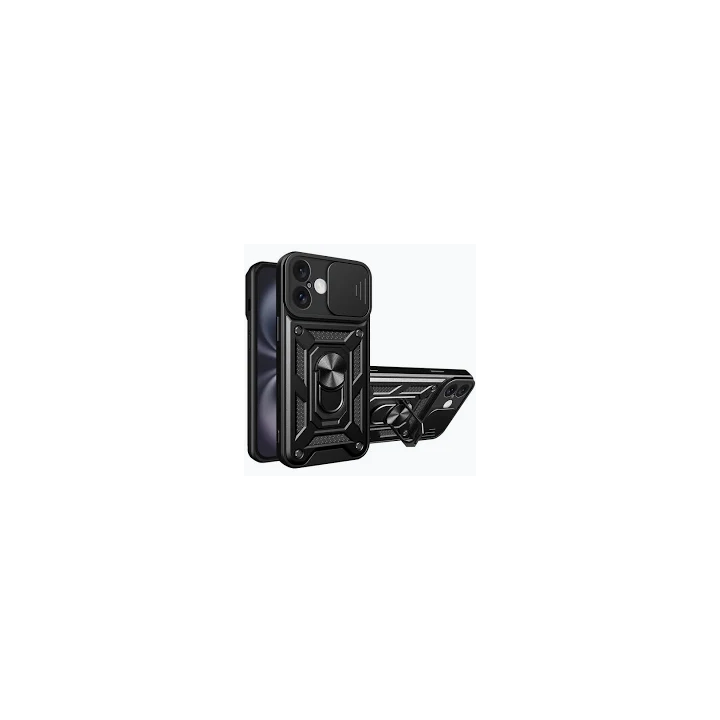 CASE CAMSHIELD IPHONE 16 BLACK