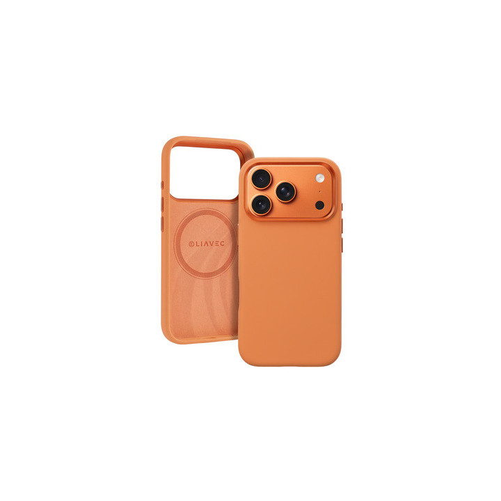 CASE LIAVEC SILK SH IPHONE 17 PRO 18 PRO MAX ORANG