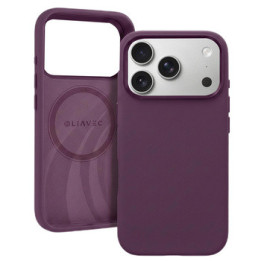 CASE LIAVEC SILK SH IPHONE 17 PRO 18 PRO MAX BORDO