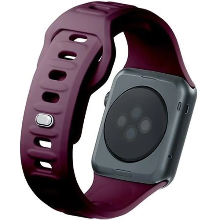 PASEK SILICON APPLE WATCH 38 40 41 42 MULBERRY