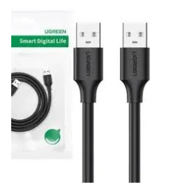 PRZEDŁUŻACZ KABLA UGREEN USB-A DO USB-A 0,5M BLACK