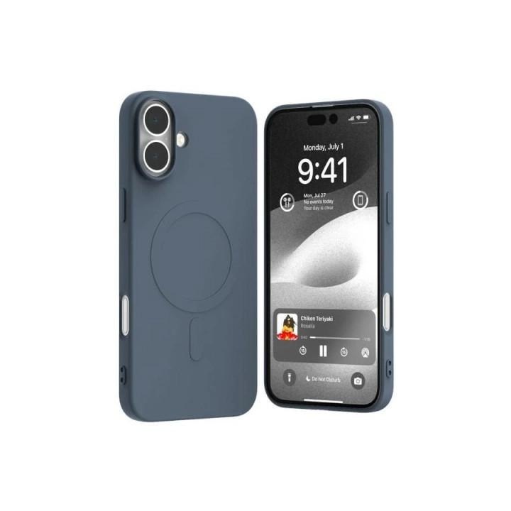 MERCURY SEMI-SILICON MAGSAFE IPHONE 16 PLUS BLUE