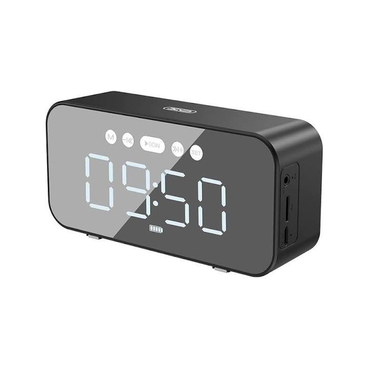 ZEGAR Z LUSTERKIEM XO-F41 BLACK