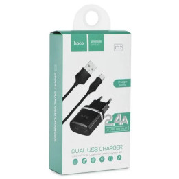 ŁAD SIECIOWA HOCO USAMS MICRO 2XUSB+KABEL