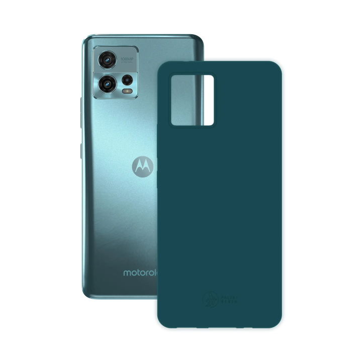 CASE SILICON MOTO G72 BLUE