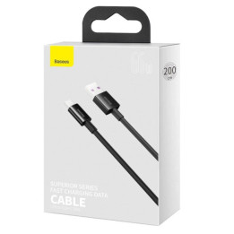 KABEL BASEUS USB TYP-C 66W 2M BLACK