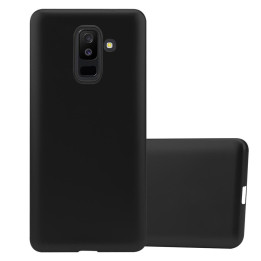 CASE SILICON SAM GALAXY A6 PLUS BLACK