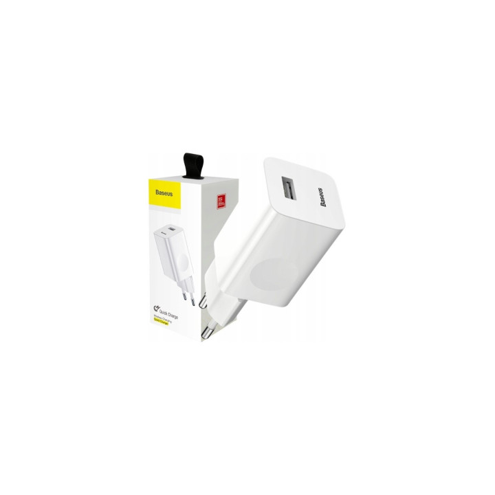 KOSTKA ŁAD SIEC BASEUS USB-A 24W WHITE
