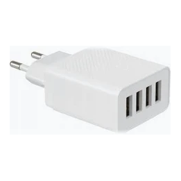 ŁAD SIECIOWA 4XUSB-A+KABEL LIGHTNING 18W